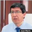  ??  ?? Juan Marín.