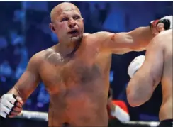  ?? PR-FOTO ?? 42 årige russiske Fedor Emelianenk­o er en vaskeaegte MMA-legende.