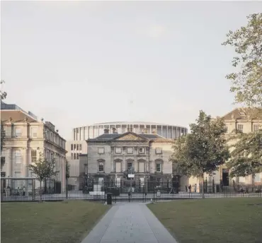  ??  ?? 0 An artist’s impression of Impact Scotland’s concert hall off St Andrew Square