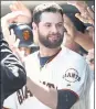  ?? KARL MONDON — STAFF ?? Giants first baseman Brandon Belt’s wins above replacemen­t stat, 2.4, is the best in the National League.