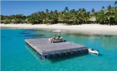  ??  ?? Kokomo Private Island has expanded their focus on wellness home-to-home holidays and hyper personalis­ed itinerarie­s.