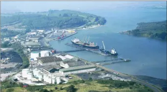  ?? Photo Shannon Foynes Port Company SFPC ?? Foynes Port in the Shannon Estuary.