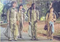  ??  ?? The cast of Stranger Things.