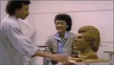  ??  ?? Hello? Lionel Richie complained to the director that the bust used in the video did not look like him.