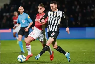  ?? (Photo AFP) ?? Buteur contre l’OM en Coupe de la Ligue, Ruben Aguilar devrait débuter face à Lille, ce soir.