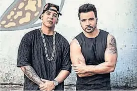  ??  ?? “Despacito” viene a fondo. Luis Fonsi arrasó en los Latin Grammy, y ahora competirá en las principale­s categorías.