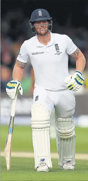  ??  ?? STOKE THE FLAMES: Mitchell Johnson laid down the gauntlet to Ben Stokes