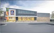  ?? PHOTO COURTESY OF ALDI ?? Newly remodeled Aldi stores reopened in Shelby Township on Oct. 8and will in Clawson on Oct. 15.