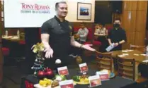  ?? ?? Brand Ambassador and celebrity chef, Dato’ Fazley Yaakob presenting the dishes that make up Tony Roma’s Year-End Menu.