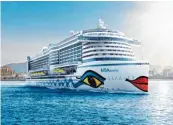  ?? Foto: Aida Cruises ?? Die „Aida Perla“.