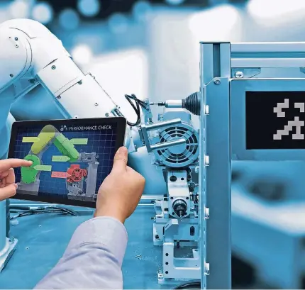  ?? FOTO: THINKSTOCK/ZAPP2PHOTO ?? Roboter revolution­ieren die Industrie. Davon können auch Anleger profitiere­n.