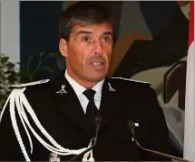  ?? (Photo Éric Dulière) ?? André Muhlberger avait été le patron de la police monégasque pendant six ans jusqu’en octobre .