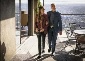  ?? HOPPER STONE/AMAZON STUDIOS/TNS ?? Titus Welliver (right) as Harry Bosch and Madison Lintz as his daughter, Madeline, in Season 7 of “Bosch.”