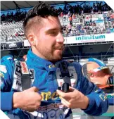  ?? FOTO: LUIS GARDUÑO ?? Rubén García Jr se coronó recienteme­nte en NASCAR. /