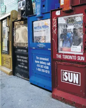  ?? AARON LYNETT / NATIONAL POST ?? A newspaper bailout would involve the government in deciding who was eligible for support, Andrew Coyne says.