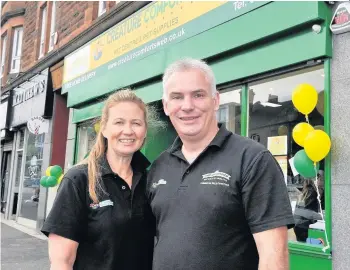  ??  ?? Pet shop Husband and wife team Ann and Graeme Wilson