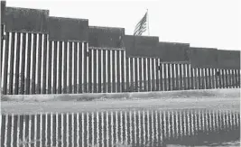  ?? GETTY ?? The U.S. government remains partially shut down as President Donald Trump seeks $5.7 billion to build additional walls along the U.S.-Mexico border and the Democrats oppose the idea.