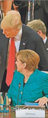  ?? AFP ?? cumbre cerró ayer en Alemania.