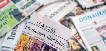  ?? FOTO: DPA ?? Lokales wird immer wichtiger im deutschen Zeitungsma­rkt.