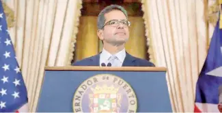  ?? F.E. ?? Pedro Pierluisi, gobernador de Puerto Rico.