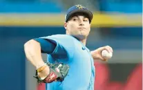  ?? CHRIS O’MEARA/AP ?? Shane McClanahan went 12-8 with a 2.54 ERA for the Rays last season. On Friday, manager Kevin Cash announced McClanahan as Tampa Bay’s opening-day starter once again.