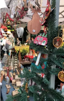  ?? ?? For handmade crafts you can pass off as your own handiwork, head to the Discovery Bay Christmas market