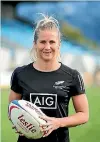 ?? VIRGINIA WOOLF/STUFF ?? Black Ferns Sevens player Jess Drummond has been included in the squad.