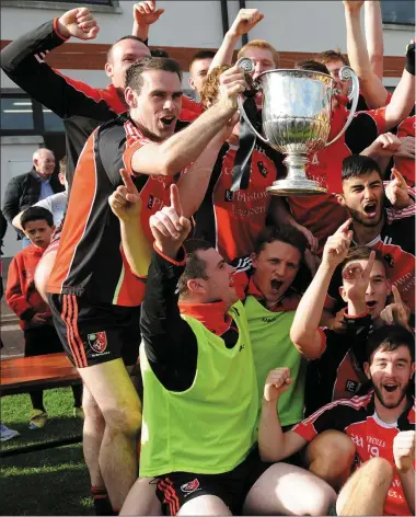  ??  ?? St Kevin’s proved that even underdogs can have their day in last year’s JFC.