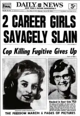  ??  ?? La une du Daily News du 29 août 1963, rapportant l’affaire Wylie-Hoffert
