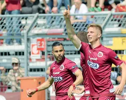  ??  ?? Cittadella L’attaccante Luca Vido ritorna a vestire la maglia granata