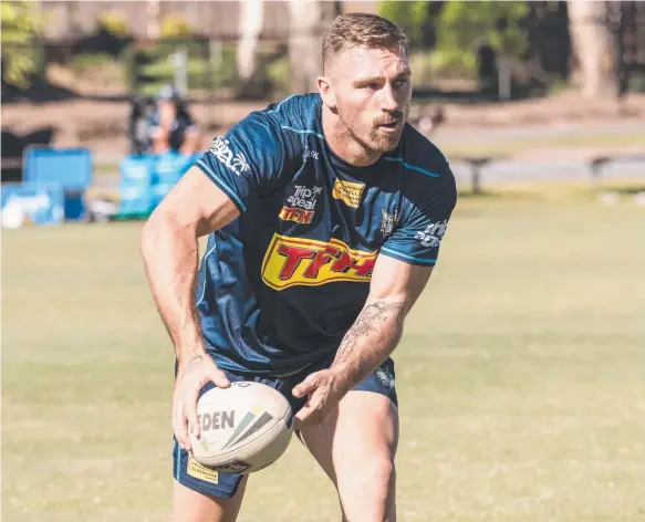  ?? Picture: GOLD COAST TITANS ?? Bryce Cartwright’s switch to the Titans has been hailed a positive one by fans — but just how good of a move is it?