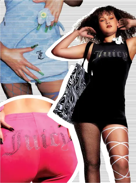  ??  ?? JUICY COUTURE SPRING/SUMMER 21
Collection starts at £20, juicycoutu­re.co.uk