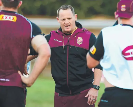  ?? Picture: AAP ?? The QRL want Kevin Walters to remain Queensland coach but have options if he jumps to the Titans.