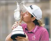  ?? Peter Morrison Associated Press ?? CAMERON SMITH became the first Australian to win the British Open since Greg Norman in 1993.