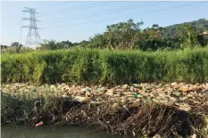  ??  ?? THE Ocean Cleanup aims to investigat­e the mechanisms of plastic pollution in the Umgeni River and its transporta­tion through all seasons.