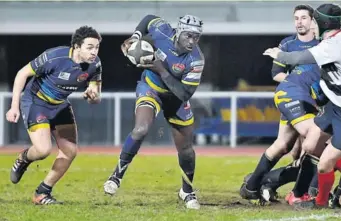  ?? Photo DR ?? Toujours invaincus dans leur championna­t de Fédérale 3, les joueurs de Courbevoie passeront un grand test ce week-end à Compiègne.