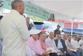  ?? DICOM ?? Danilo Medina realizó ayer la visita sopresa 200, esta vez en San Cristóbal.