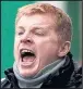  ??  ?? Lennon wants more consistenc­y from Hibs