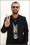  ?? CONTRIBUTE­D BY SCOTT ROBERT RITCHIE ?? Ringo Starr, a constant promoter of peace and love, will perform with his All Starr Band Nov. 11 at the Fox Theatre.