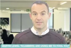  ??  ?? Financial expert Martin Lewis