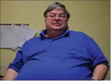  ?? ?? Right: Dan Manley, executive director and president of Big Brothers/big Sisters of Mid-michigan, had a long road to recovery following a COVID-19 exposure in July 2020. Manley said he still has fatigue and occasional brain fog.