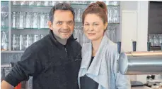  ?? FOTO: HÜGLER ?? Die neue Pächterin Lina Gianniki wird zusammen mit ihrem Mann den Gasthof Adler künftig unter dem Namen „Yamas Adler“führen.
