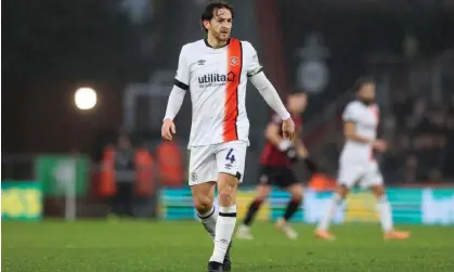  ?? ?? Tom Lockyer in action at the Vitality Stadium before his cardiac arrest. Photograph: Robin Jones/AFC Bournemout­h/Getty Images