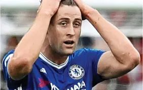  ?? REUTERS ?? Head in hands: Gary Cahill was badly at fault for the first goal
