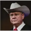  ??  ?? Dem republikan­ischen Kandidaten Roy Moore wird sexuelle Belästigun­g vorgeworfe­n.
Foto: Brynn Anderson/ap/dpa