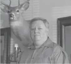  ?? FAMILY PHOTO. ?? Dennis Wallace in his barbershop near Chattanoog­a, Tenn.