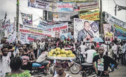  ?? Photo: Luis TATO/AFP ?? Default: African countries in debt include the Democratic Republic of the Congo (above) at104.5% of GDP in 2020, Zambia 120% and Angola 120.3%. South Africa’s debt is likely to be 80.3% in 2021.