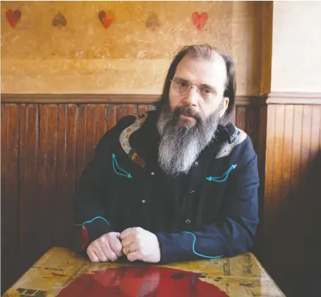  ?? NEW WEST RECORDS ?? Singer-songwriter Steve Earle, seen here in 2013, remains somewhat optimistic about the state of the U.S. despite social turmoil.