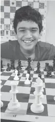  ?? NICK BRANCACCIO ?? Windsor’s Rohan Talukdar, ranked 12th in the world in chess, says he finds the game has a calming effect on him.