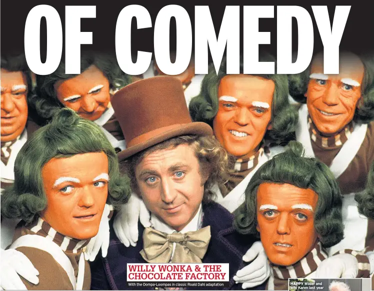  ??  ?? With the Oompa-Loompas in classic Roald Dahl adaptation WILLY WONKA & THE CHOCOLATE FACTORY